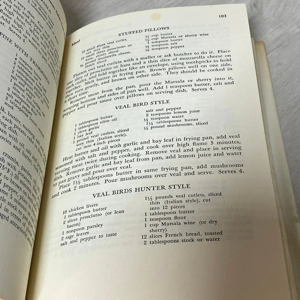 The Talisman Italian Cook Book Ada Boni Vintage Hardcover Crown Publishing 1950